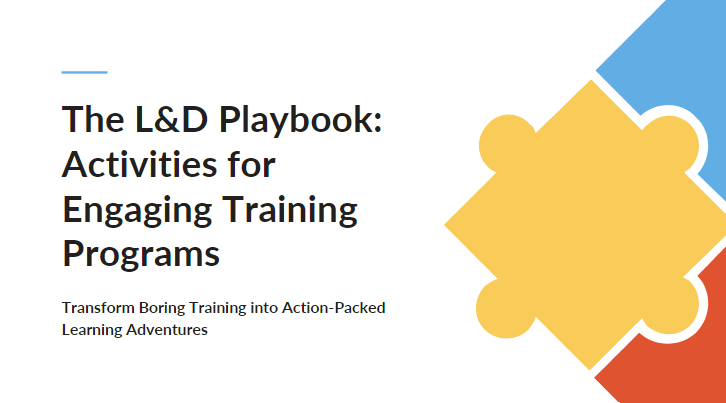 myQuest LMS's Activity Playbook for L&D Professionals 
